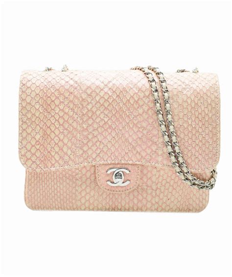 chanel light pink flap bag dupe|chanel snakeskin flap bag.